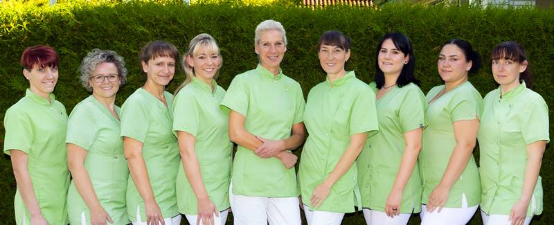 Das Team der Zahnarztpraxis Kleyer